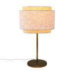 DFTP by Nordlux Takai Pöytävalaisin Beige | Sopii E27