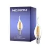 Noxion Lucent LED E14 Kalteva kärki Kynttilä Filament Kirkas 4.5W 470lm - 827 Erittäin Lämmin Valkoinen | Himmennettävä - Korvaa 40W